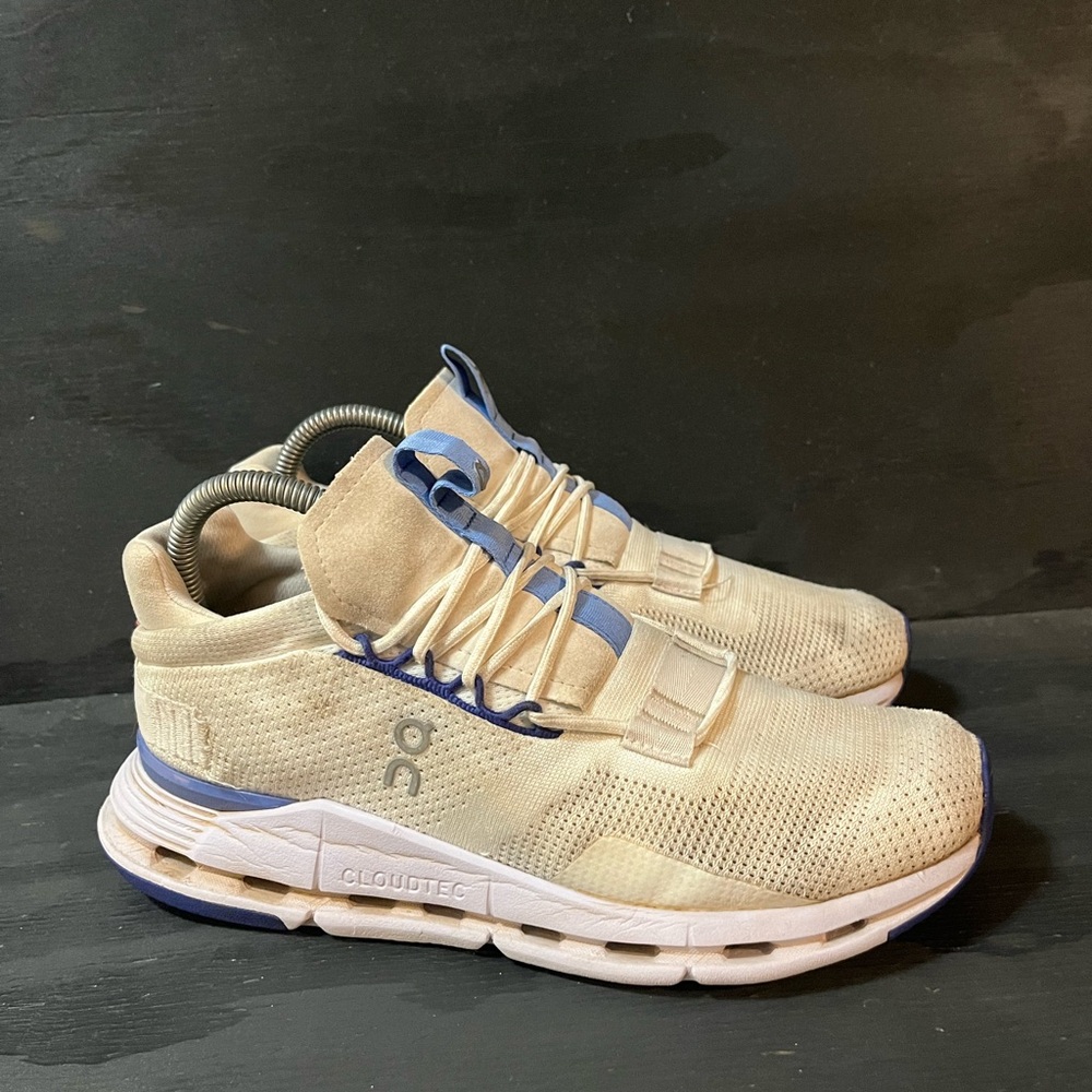 On Running Cloudnova Women’s Size 8.5 Undyed White Heather 26.98224 Sneakers
